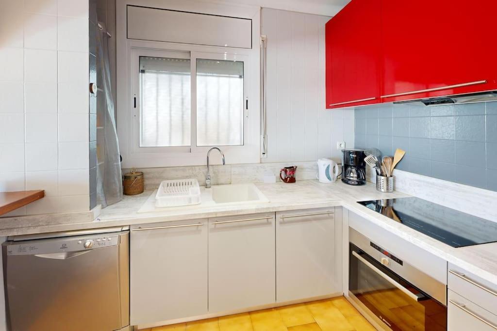 Appartement 65 M2 ,Piscine Vue Mer Roses Exterior foto